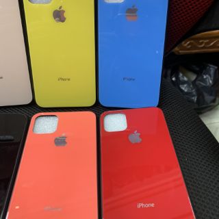 Ốp lưng Iphone 11 Pro max viềng dẻo lưng kính