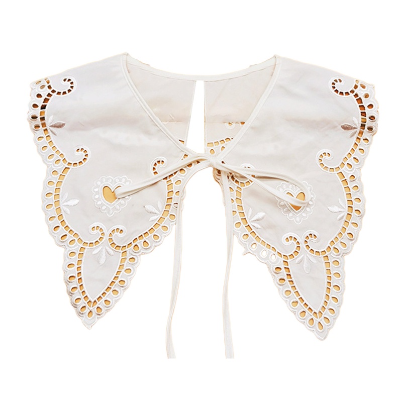 Cổ Áo Giả Thêu Họa Tiết Phong Cách Hanfu Cổ Điển