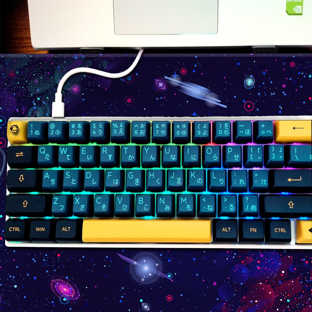 Galaxy Tấm Lót Chuột Và Bàn Phím Máy Tính Cỡ Lớn Tiện Dụng