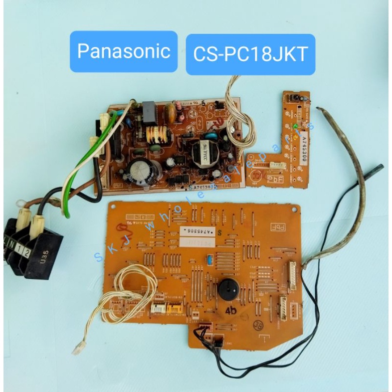 Bảng mạch lạnh máy xúc Panasonic: model CS-PC18JKT CS-PC24JKT (A745306) * * * Phụ tùng chính hãng đã