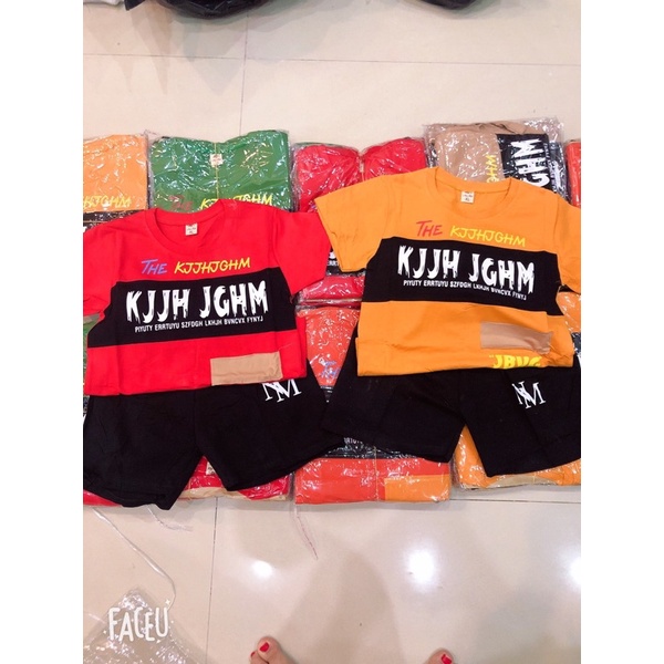 Combo Bộ cotton tàu size nhỡ bé chốt live (10b)