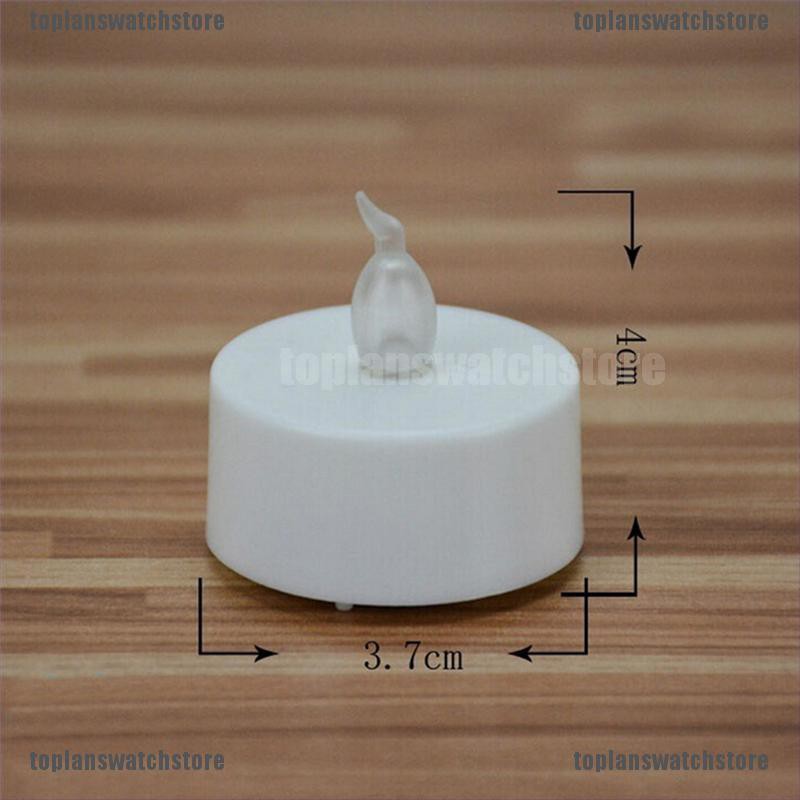 Bộ 12 Đèn Led Trà Không Lửa Trang Trí Tiệc Cưới