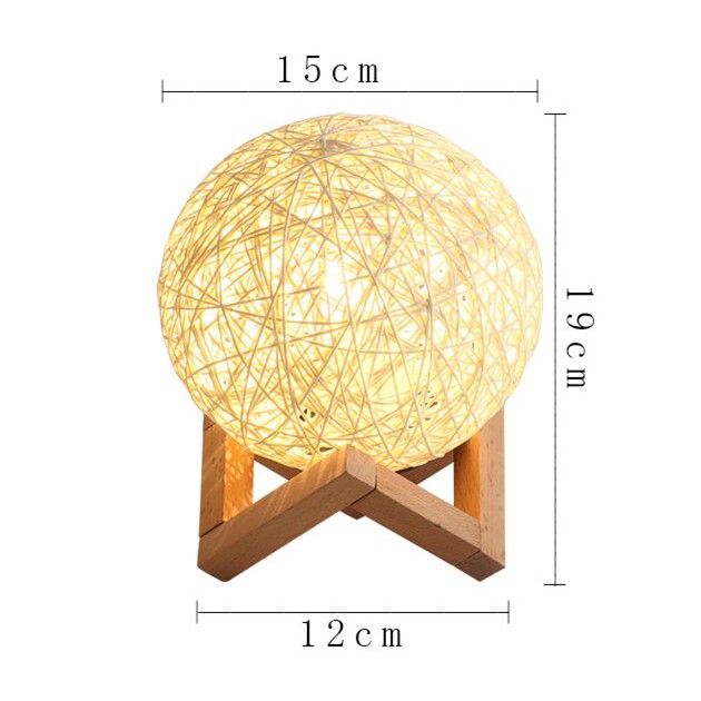 3 Color 3W LED Sepak takraw Lamp USB plug Bedroom Night Light Home Décor