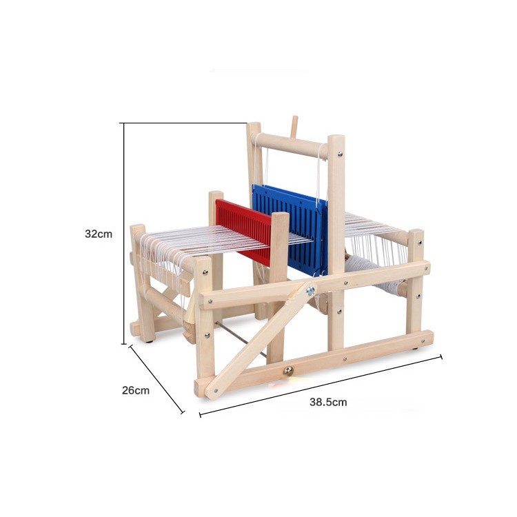 Máy dệt len mini thủ công DIY bằng gỗ