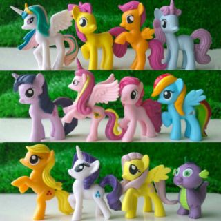 Combo 12 ngựa thiên thần pony tí hon
