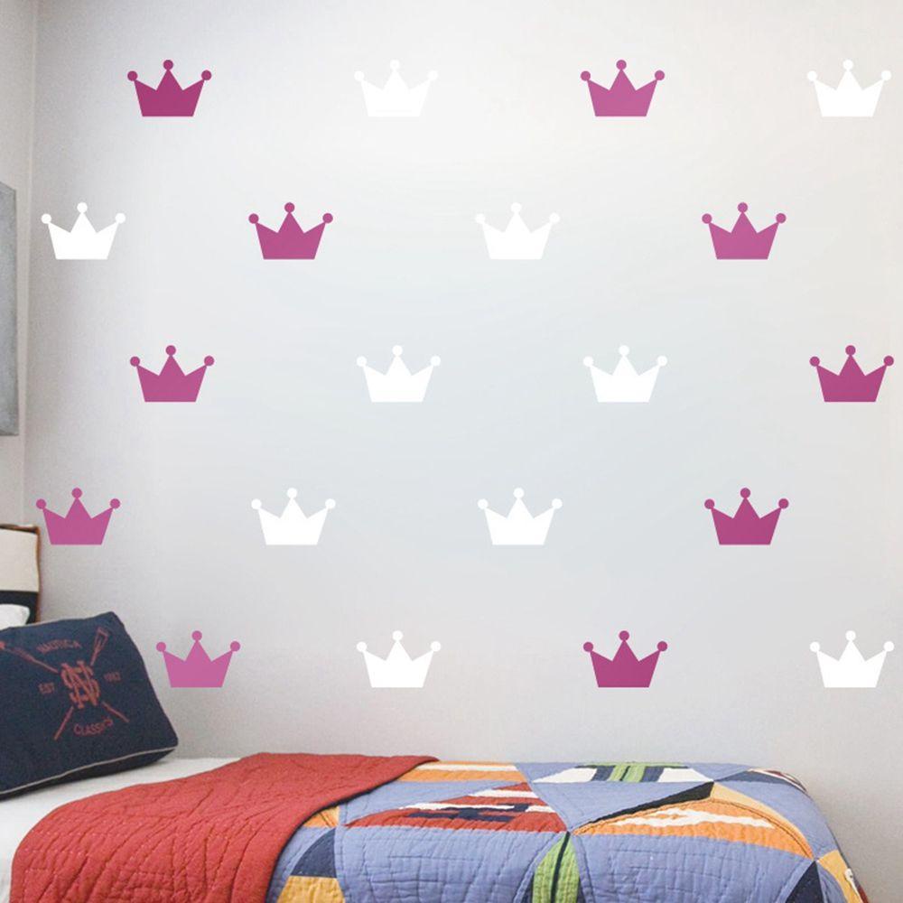 NICKOLAS Set 15 Miếng Dán Tường Trang Trí Hình Công Chúa DIY Đa Năng Có Thể Tháo Gỡ