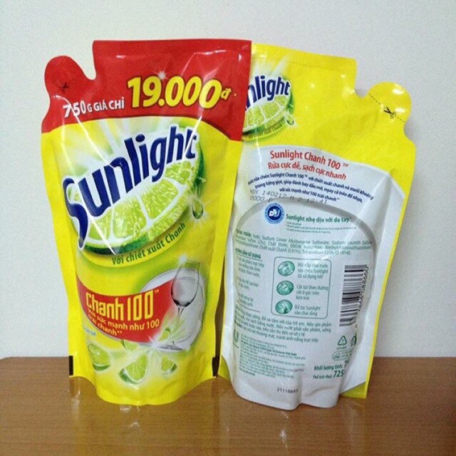 Nước rửa chén bịch 750g