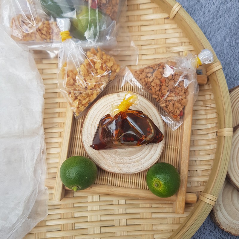 Bánh tráng phơi sương - Sa tế tỏi cay - Dẻo mềm - btcouple_tn