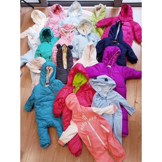 Body suit phao lông ấm cho bé 2hand
