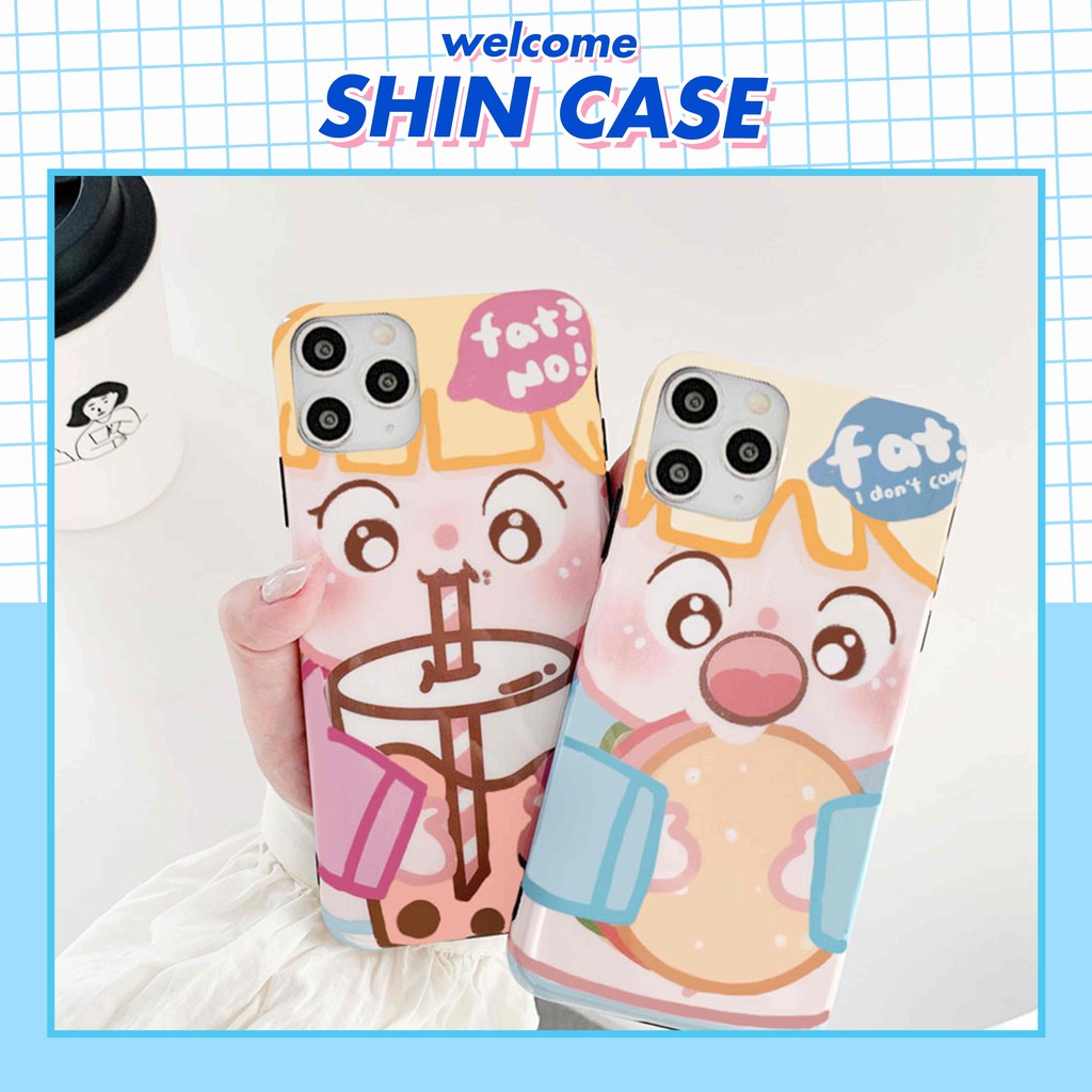 Ốp lưng iphone Fat Couple IMD dày dặn viền nổi 6/6plus/6s/6splus/7/7plus/8/8plus/x/xr/xs/11/12/13/pro/max/plus/promax | BigBuy360 - bigbuy360.vn