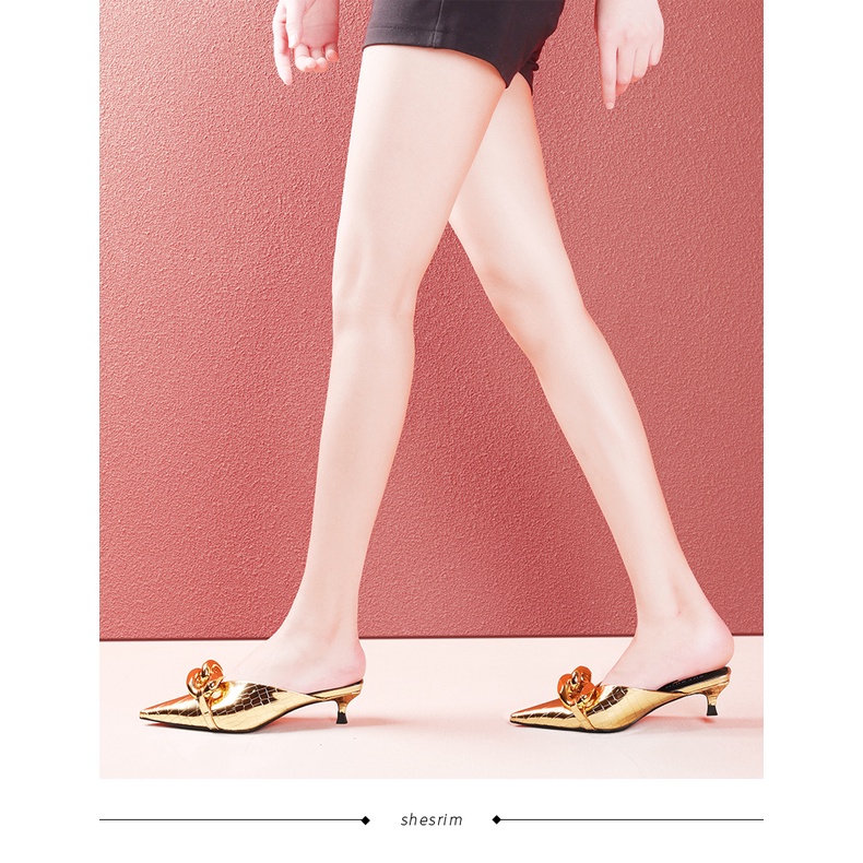 💘 Giày cao gót  thời trang  💘 chống trượt  thoải mái  💘 đế mềm thoáng khí  thiết kế mới