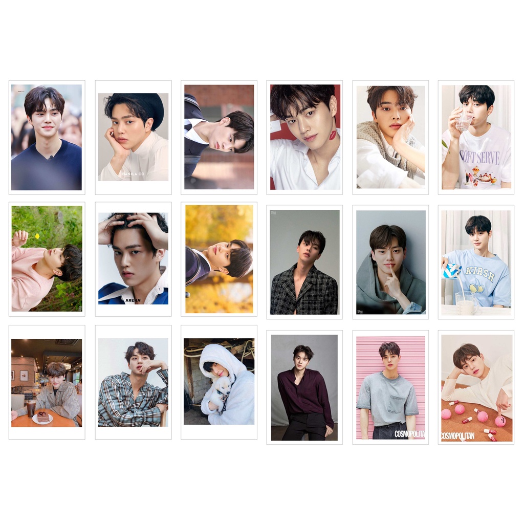 [Ép Lụa] Lomo Card 54 Ảnh SONG KANG 1