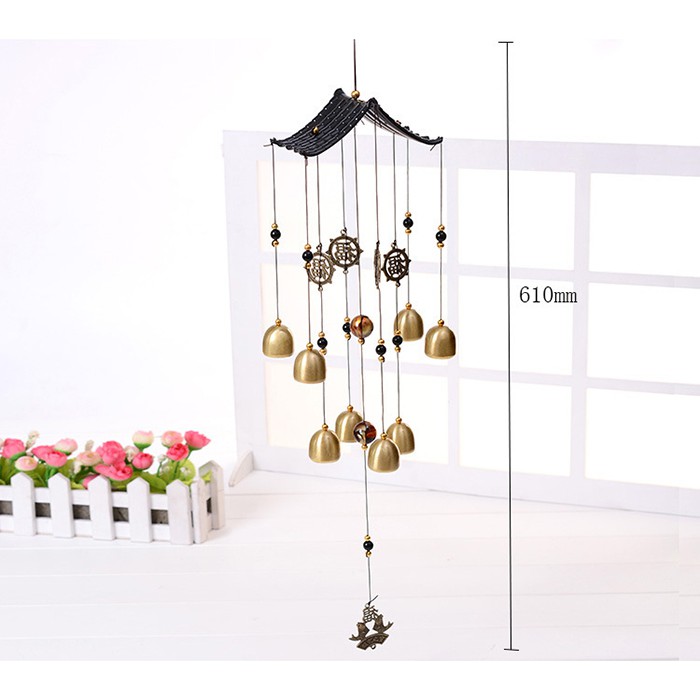 Chuông Gió Phong Thủy Trang Trí Decor - Chọn Mẫu