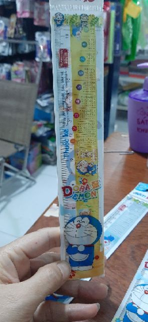 Thước 20 cm hình doreamon