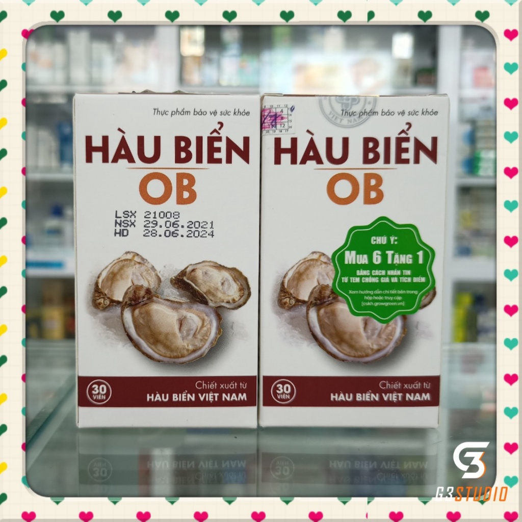 (chính Hãng) Tinh chất Hàu Biển OB người bạn đồng hàng của đàn ông
