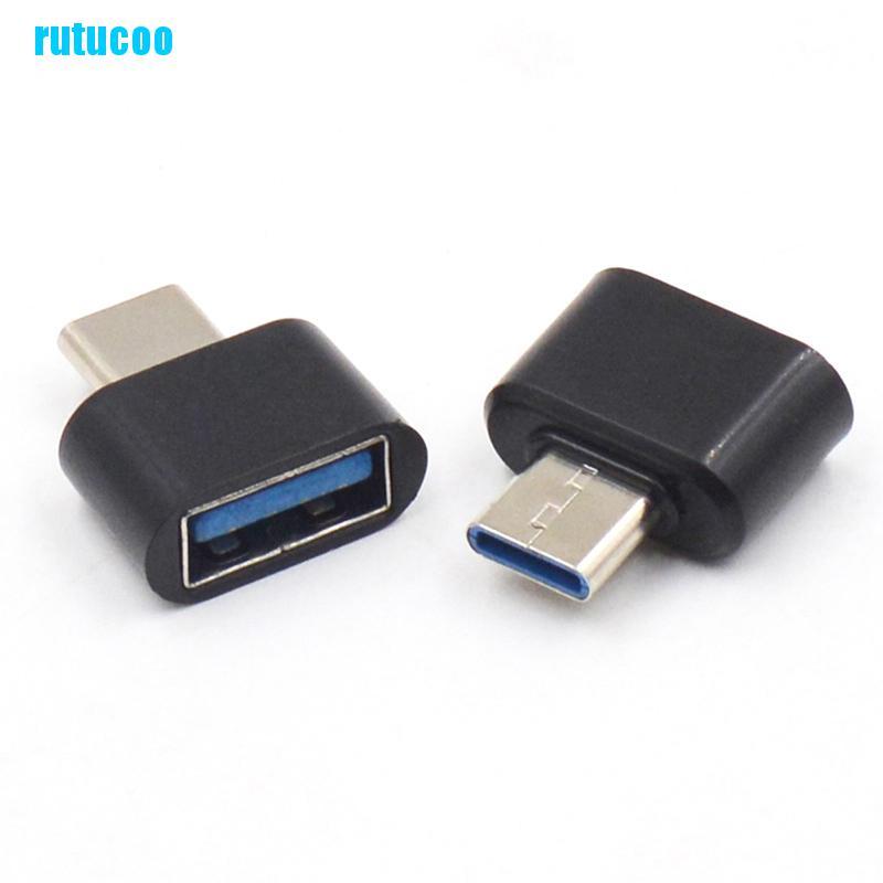 Set 2 Đầu Chuyển Đổi Từ Giác Cắm Usb Type C Sang Cổng Usb 2.0