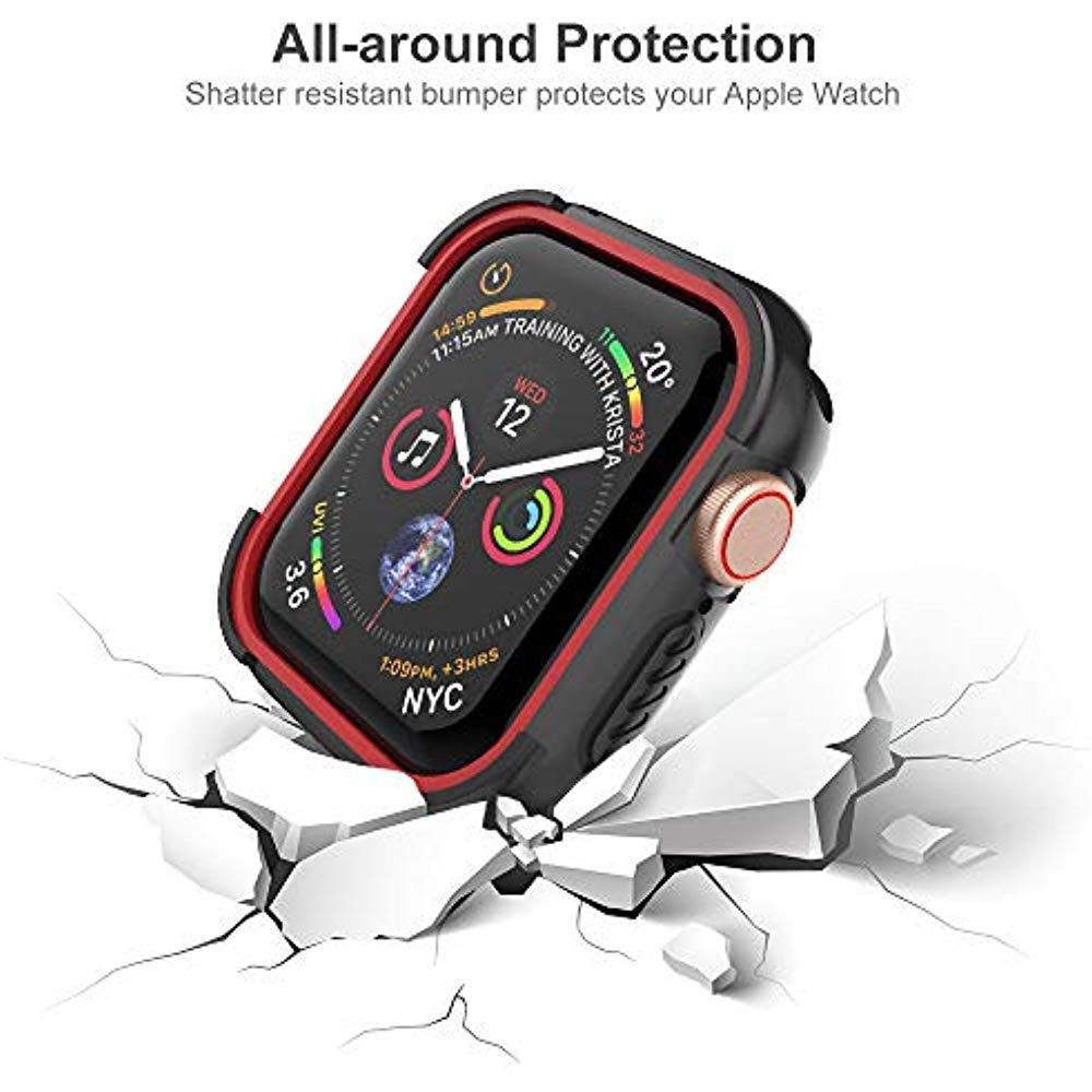 【Apple Watch Case】Apple Watch Series 6 se 5 4 3 2 1 Ốp nhựa TPU nhiều màu cho đồng hồ 38mm 42mm 40mm 44mm