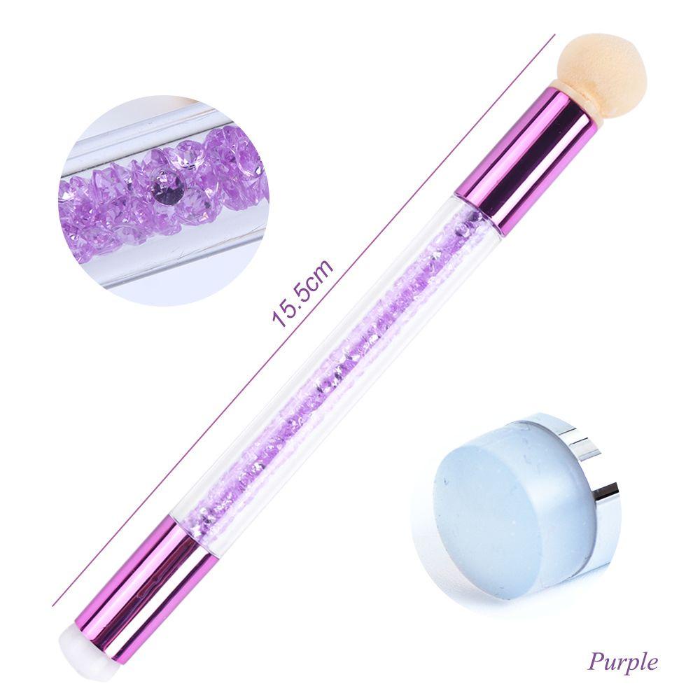 1 Cọ Trang Trí Móng Tay Hai Đầu Màu Gradient