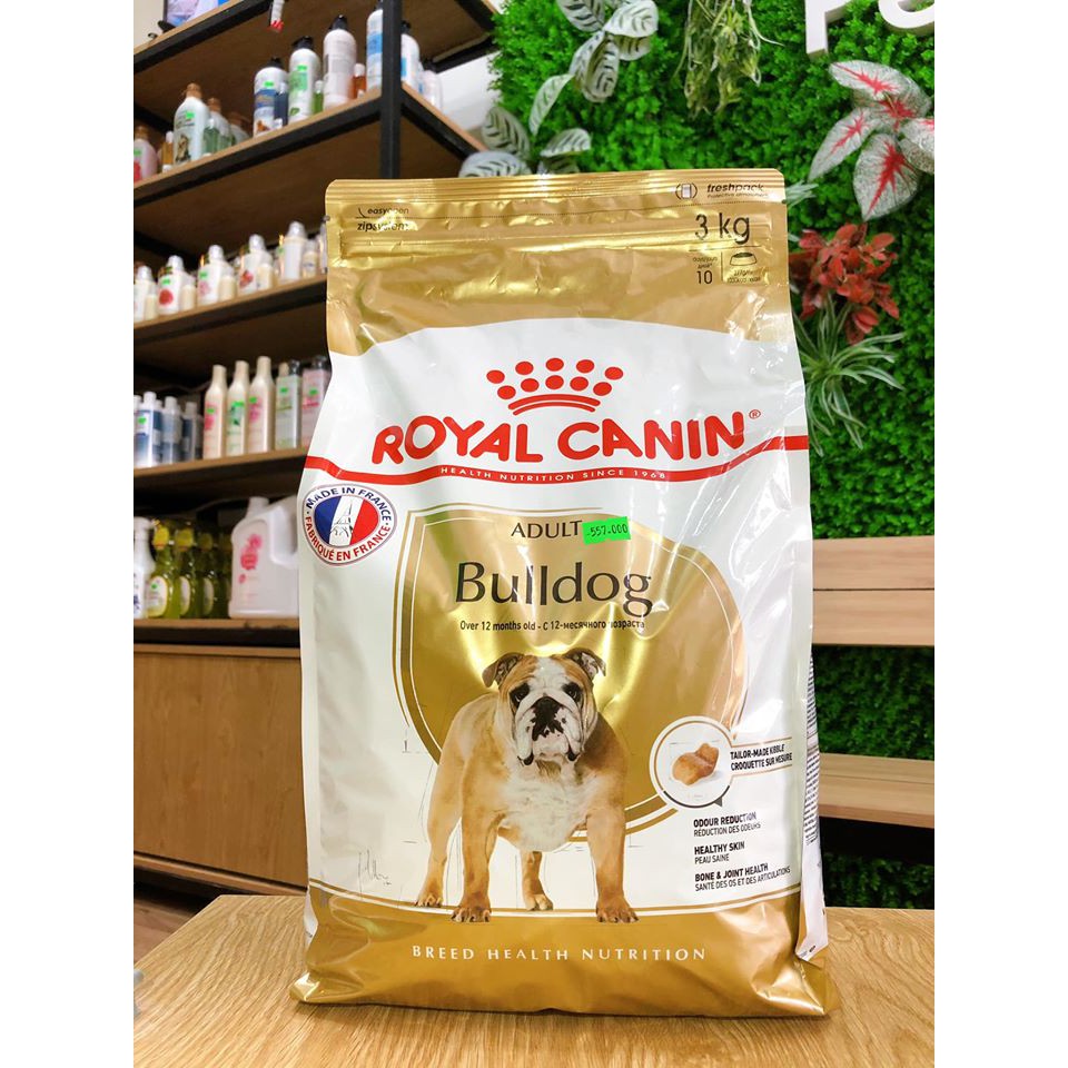 Thức Ăn cho chó Royal Canin BULLDOG Gói 1Kg