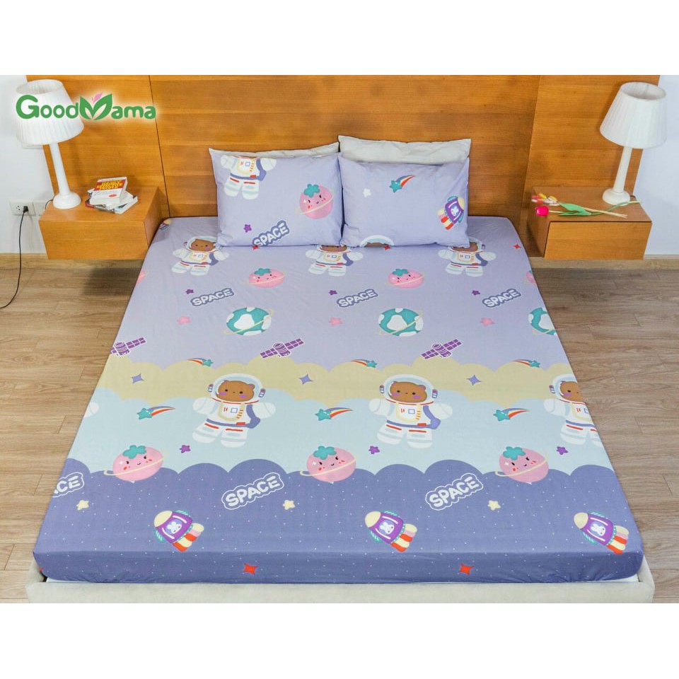 GA CHỐNG THẤM GÔDMAMA 1M8 100% COTTON (KO VỎ GỐI)