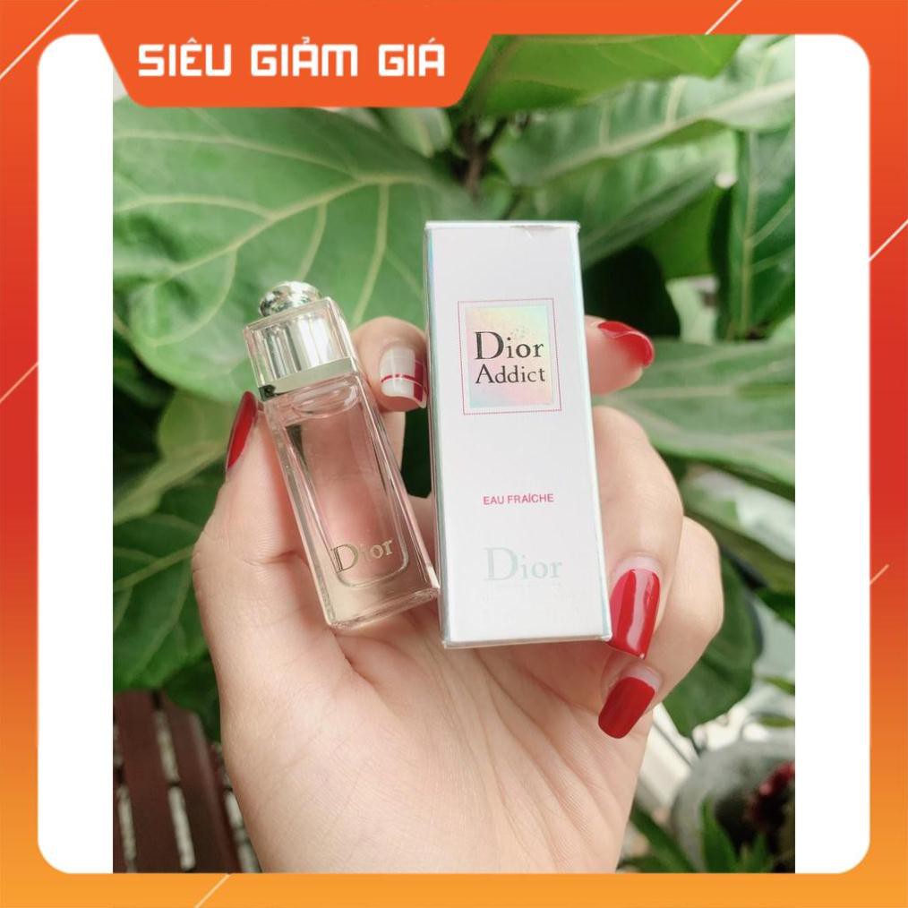 [New 2021] Nước hoa mini Dior Addict Eau Fraiche 5ml Full Seal ⚜️Hàng Authentic⚜️