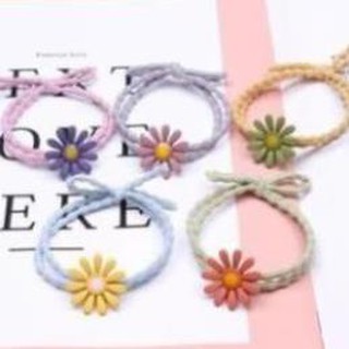 Cột tóc ♥ FREESHIP ♥ dây chun cột tóc hoa cúc dễ thương | Soozy