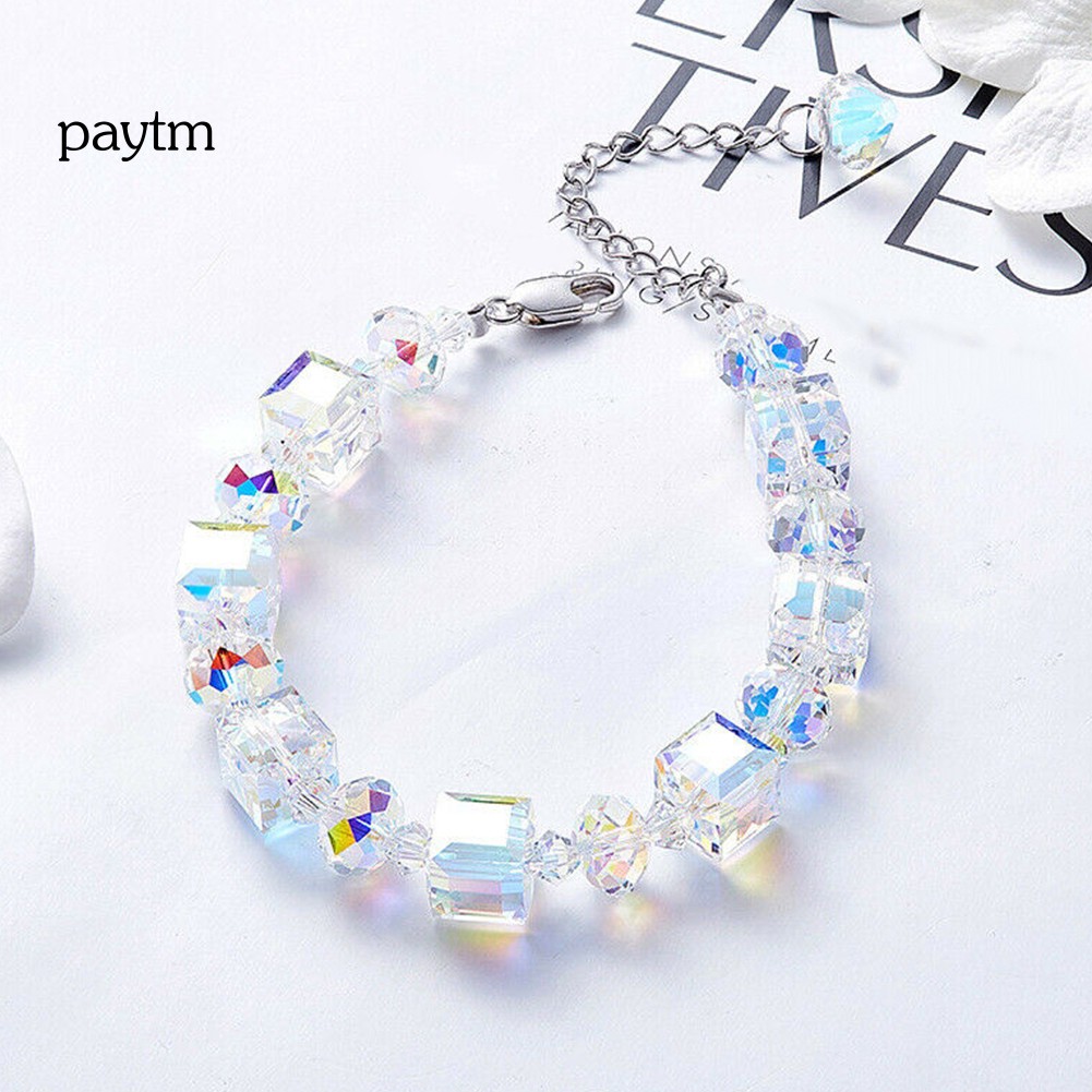 Vòng tay phối hạt thiết kế thanh lịch cho nữ | BigBuy360 - bigbuy360.vn