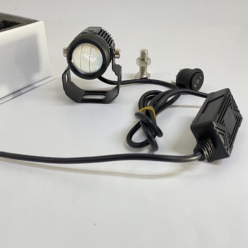 Đèn Trợ Sáng Bi Cầu Mini Sáng 2 Màu Vàng Trắng &lt; giá 1 đèn)