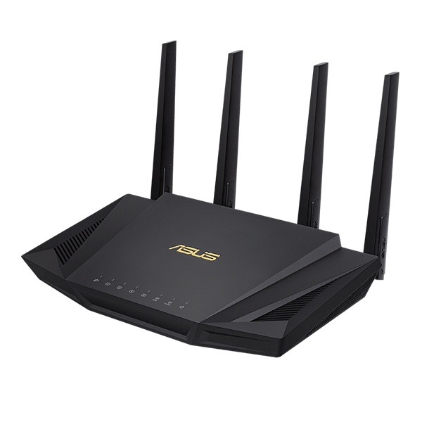 Bộ phát wifi ASUS gaming RT-AX58U - Bộ định tuyến WiFi 6 (802.11ax) 2 băng tần chuẩn AX3000