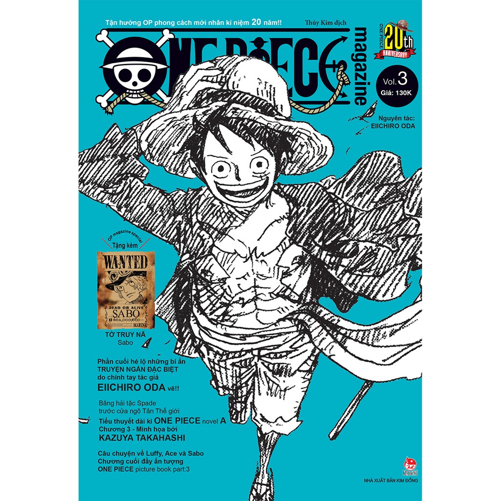 Truyện tranh One Piece Magazine tập 3 - NXB Kim Đồng