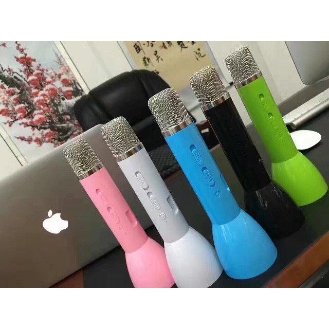 K088i nhựa Míc hát micro karaoke Loa kèm micro 3 trong 1