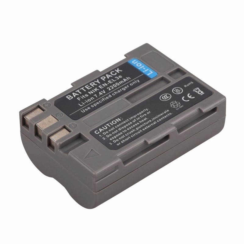 PIN SẠC CHO MÁY ẢNH NIKON LI-ION 7.4V 2200MAH EN-EL3E