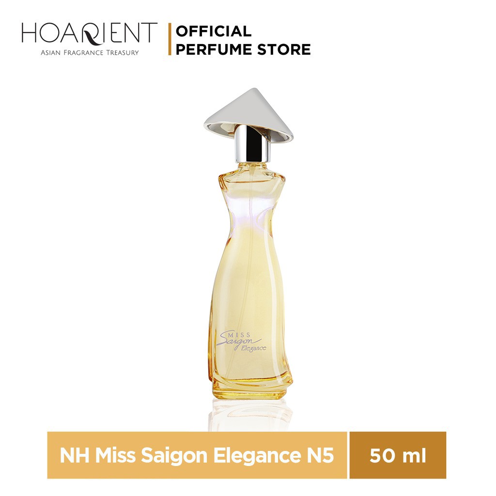 [Mã BMLT35 giảm đến 35K đơn 99K] Nước Hoa nữ Miss Saigon Elegance N5 EDP -Hộp Màu Cam 50ml