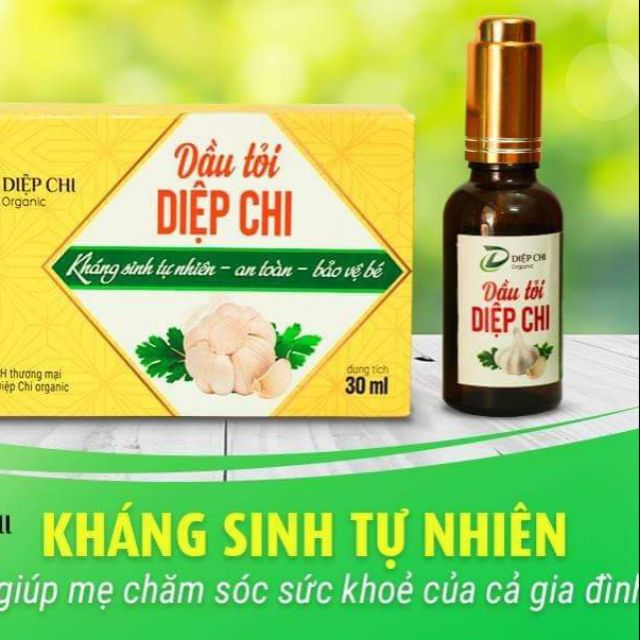 DẦU TỎI DIỆP CHI