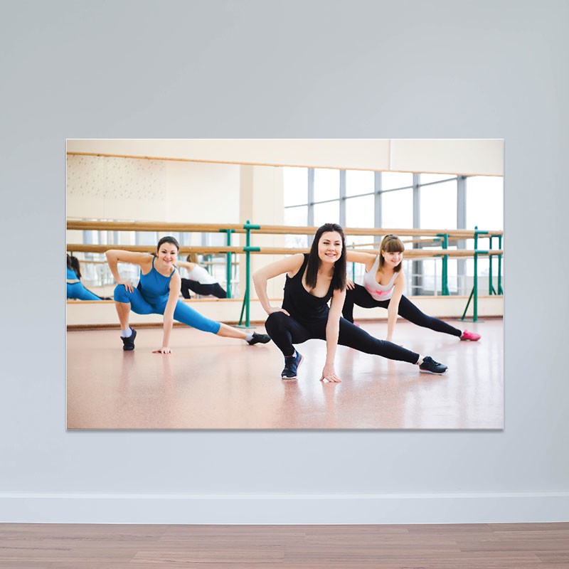 Tranh treo phòng tập Aerobic cho người lớn | Tranh thể dục nhịp điệu T3843