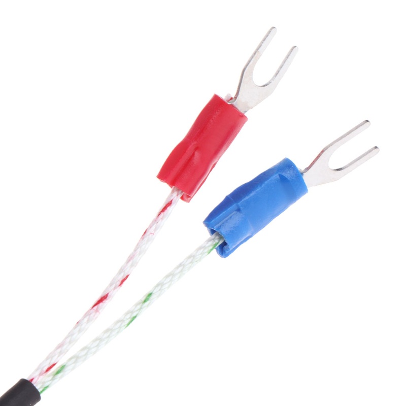 ✿ Dây Cảm Biến Nhiệt 2M 0-600 Loại K°C Đầu Dò Bằng Thép Không Gỉ 5*30mm
