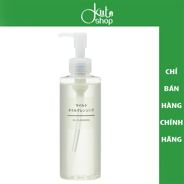 {200ml} - Dầu tẩy trang Muji Oil Cleansing dòng Mild & Sensitive