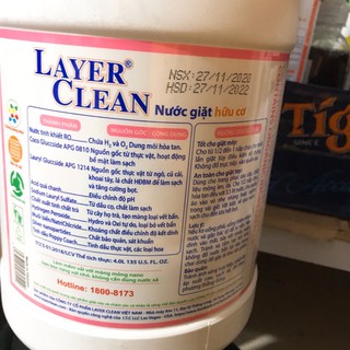 Nước giặt máy Layer Clean 4L (hương nước hoa)