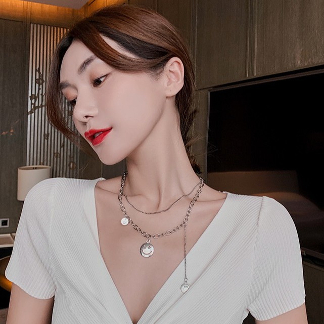 Vòng cổ họa tiết icon mặt cười kèm tua rua siêu hot VC65 | BigBuy360 - bigbuy360.vn