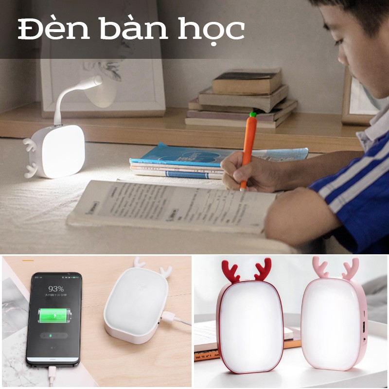 Đèn Led Nai Cảm Ứng Trang Trí