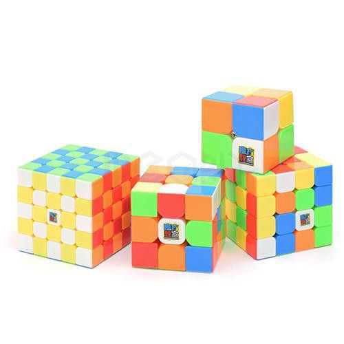 [RUBIK OCEAN] Đồ chơi Rubik combo 4 chiếc MoFangJiaoShi Gift Stickerless - [SHOP YÊU THÍCH]