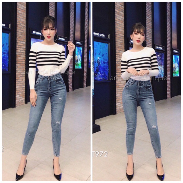 QUẦN JEAN DÀI BIG SIZE CO DÃN MẠNH 2431