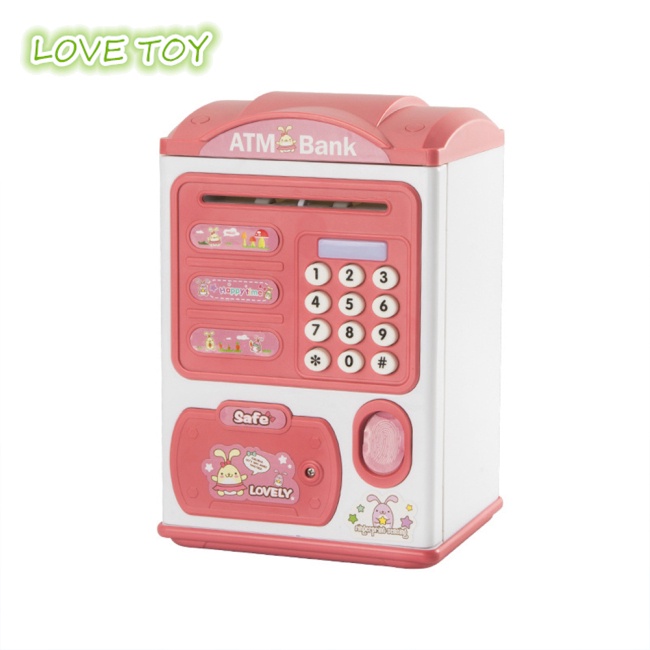 Ống Heo Tiết Kiệm Thông Minh Hình Cây Atm Có Mật Khẩu