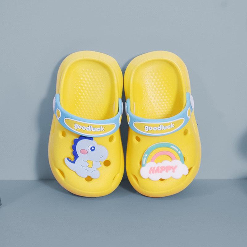 Dép Crocs, Dép sục Cầu Vồng Cho Bé Gái Bé Trai Size Từ 1 Đến 3 Tuổi -Shop Mẹ Khoai
