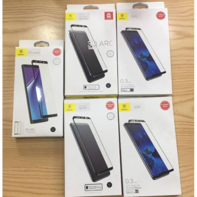 Kính cường lực 3D Full màn Baseus Galaxy S8 chính hãng