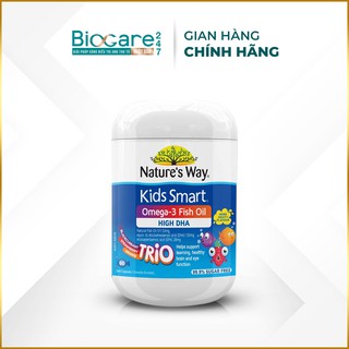 Nature's Way Omega-3 Fish Oil Trio - Viên Nang Bổ Sung Omega 3 Cho Bé