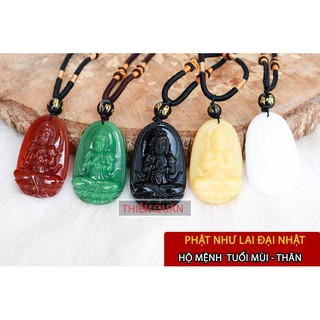 MẶT DÂY CHUYỀN PHẬT BẢN MỆNH NHƯ LAI ĐẠI NHẬT ĐÁ PHONG THỦY