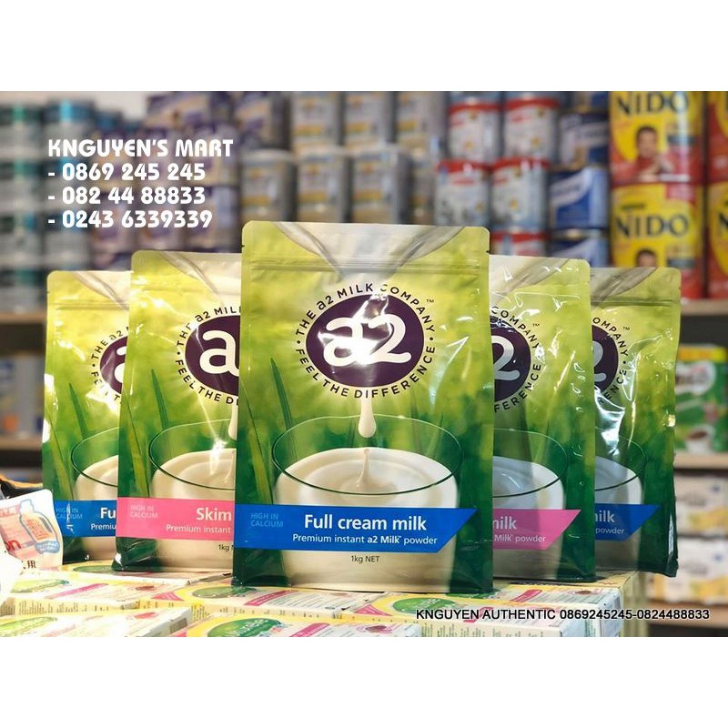 [HÀ NỘI] Sữa tươi A2 dạng bột nguyên kem - Tách kem của Úc [Hàng có sẵn] | BigBuy360 - bigbuy360.vn