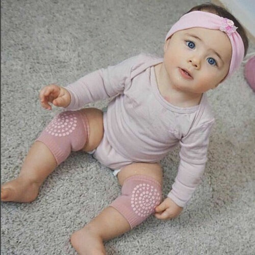 BỘ 2 BĂNG ĐỆM MINI BẢO VỆ ĐẦU GỐI AN TOÀN, CHỐNG TRƯỢT CHO BÉ KHI BÒ CHẤT LIỆU CO GIÃN, MỀM MẠI