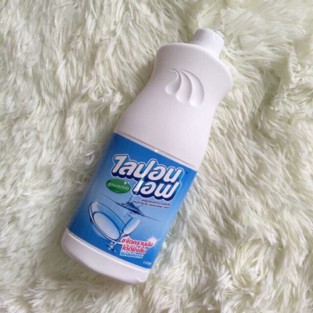 Nước rửa chén Thái Lan LIPON 550ml/ 750ml rửa sạch vết dầu mỡ không hại da tay
